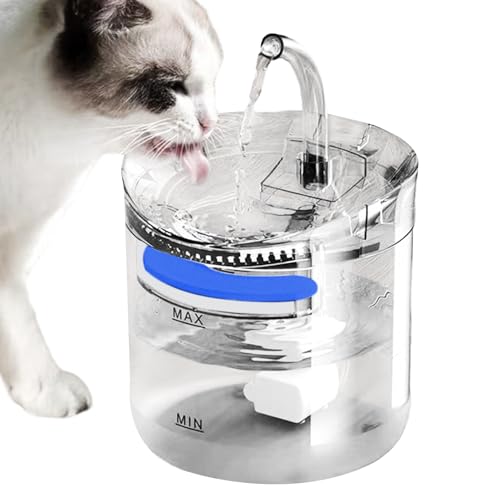 Duroecsain Katzen Trinkbrunnen - Automatischer Wasserspender Für Katze Und Hund,Automatischer 2 Liter Spender Für Haustiere Zuhause Hydration Duroecsain Katzen Trinkbrunnen - Automatischer Wasserspender Für Katze Und Hund,Automatischer 2 Liter Spender Für Haustiere Zuhause Hydration von Duroecsain