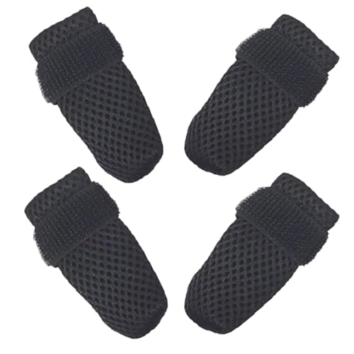 Duroecsain Katzenfäustlinge gegen Kratzer, Katzenstiefel - Verstellbarer Katzenkrallenschutz aus Mesh - rutschfeste, atmungsaktive Pfotenabdeckungen, Kratzfeste, atmungsaktive Duroecsain Katzenfäustlinge gegen Kratzer, Katzenstiefel - Verstellbarer Katzenkrallenschutz aus Mesh - rutschfeste, atmungsaktive Pfotenabdeckungen, Kratzfeste, atmungsaktive von Duroecsain