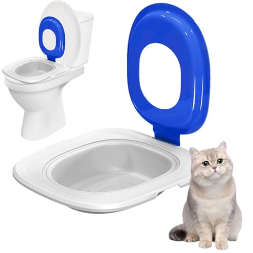 Duroecsain Katzentoilettentrainer,Katzentoilettentraining | Tragbare Katzentoilette,Hygienisches Haustierzubehör, Haustier-Töpfchentrainer, Kätzchen-Töpfchen-Trainersystem, trainieren Sie Ihre Katze Duroecsain Katzentoilettentrainer,Katzentoilettentraining | Tragbare Katzentoilette,Hygienisches Haustierzubehör, Haustier-Töpfchentrainer, Kätzchen-Töpfchen-Trainersystem, trainieren Sie Ihre Katze von Duroecsain