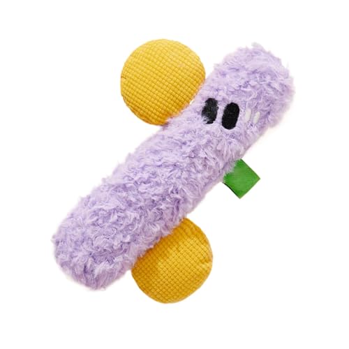 Duroecsain Kuscheltiere für Hunde,Plüsch-Quietschspielzeug für Hunde - Interpunktionsförmiges quietschendes Hundespielzeug - Unzerstörbares Kauspielzeug für Hunde mit Sound, Stoffpuppe für die meisten Duroecsain Kuscheltiere für Hunde,Plüsch-Quietschspielzeug für Hunde - Interpunktionsförmiges quietschendes Hundespielzeug - Unzerstörbares Kauspielzeug für Hunde mit Sound, Stoffpuppe für die meisten von Duroecsain