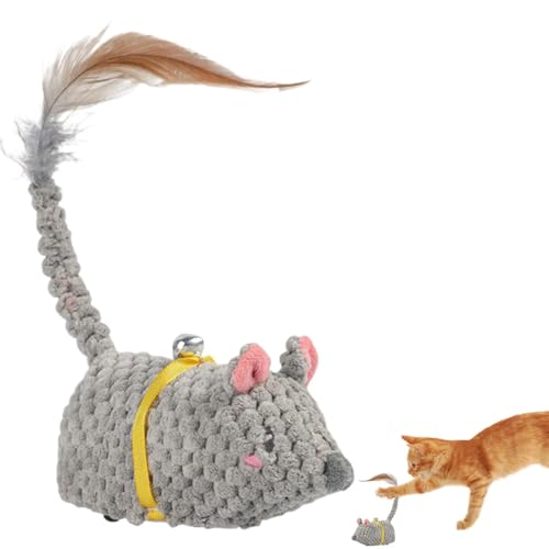 Duroecsain Mäusekatze Spielzeug für Innenkatzen, automatische Mäusekatze Spielzeug - Automatisch bewegende Mäuse Tierspielzeug | Kätzchen Langeweile, wiederaufladbare Haustieranreicherungs Duroecsain Mäusekatze Spielzeug für Innenkatzen, automatische Mäusekatze Spielzeug - Automatisch bewegende Mäuse Tierspielzeug | Kätzchen Langeweile, wiederaufladbare Haustieranreicherungs von Duroecsain