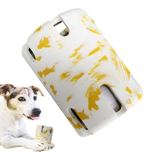 Duroecsain Puzzle-Spielzeug für Hunde, Puzzle-Spielzeug für Hunde – tragbares Tennis-Tassen-Puzzle aus Gummi für Hunde, Ballspielzeug für Hunde, Tennis, Beißspielzeug Duroecsain Puzzle-Spielzeug für Hunde, Puzzle-Spielzeug für Hunde – tragbares Tennis-Tassen-Puzzle aus Gummi für Hunde, Ballspielzeug für Hunde, Tennis, Beißspielzeug von Duroecsain