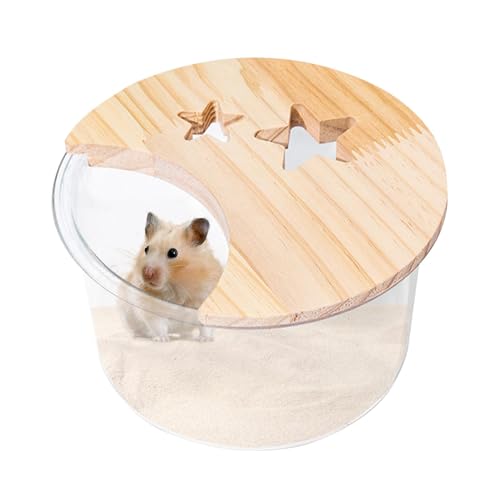 Duroecsain Sandbadbehälter für Hamster, Sandbox für Hamster, Katzentoilette für Rennmäuse, Badezimmer für Hamster, Sandbadbehälter, Hamstertoilette und Duroecsain Sandbadbehälter für Hamster, Sandbox für Hamster, Katzentoilette für Rennmäuse, Badezimmer für Hamster, Sandbadbehälter, Hamstertoilette und von Duroecsain