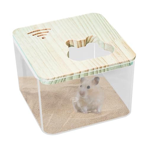 Duroecsain Sandwanne für Hamster, Hamsterbad – Katzentoilette für Rennmäuse, Hamster-Badewanne, Sandbadbehälter, Hamstertoilette und Staubwanne Duroecsain Sandwanne für Hamster, Hamsterbad – Katzentoilette für Rennmäuse, Hamster-Badewanne, Sandbadbehälter, Hamstertoilette und Staubwanne von Duroecsain