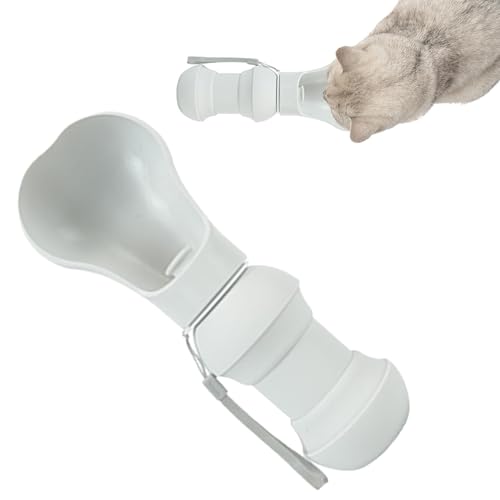 Duroecsain Tragbarer Wassernapf für Hunde, Hundetrinkflasche, faltbarer Hundebecher, weicher und wasserdichter Wasserspender für Haustiere, Hunde-Laufzubehör, Spender Duroecsain Tragbarer Wassernapf für Hunde, Hundetrinkflasche, faltbarer Hundebecher, weicher und wasserdichter Wasserspender für Haustiere, Hunde-Laufzubehör, Spender von Duroecsain