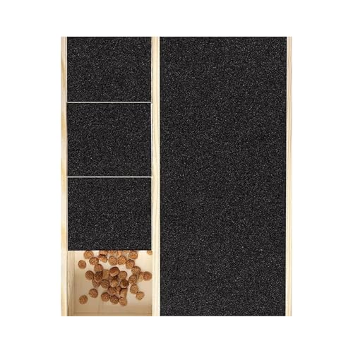 Pad für Hunde, Scrack Pad für Hunde – Kratzbrett aus Holz für die Nägel – Postative tragbare PIME DE Care Pet Puppy SCRACK Pad mit einer Box Leckereien für den Haushalt von Duroecsain