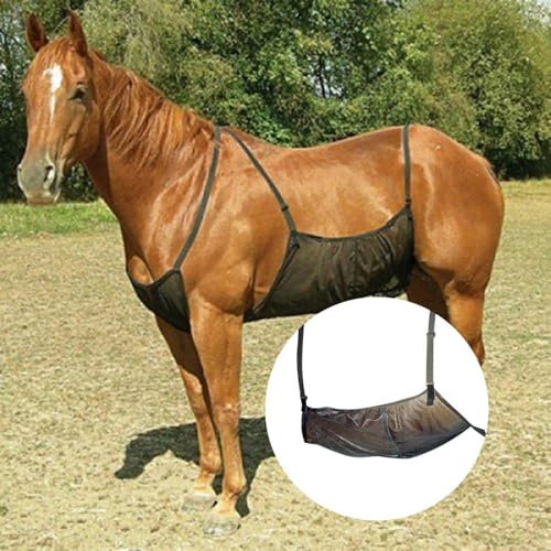Pferdbauchwache Pferdfliege Bauchwache Verstellbarer Pferdbauch, Belüfteter Schutz Atmungsaktiver Bauch Netz für Erwachsene Weiting, 94 x 71 cm Pferdbauchwache Pferdfliege Bauchwache Verstellbarer Pferdbauch, Belüfteter Schutz Atmungsaktiver Bauch Netz für Erwachsene Weiting, 94 x 71 cm von Duroecsain