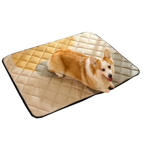 Schlafmatte für Hunde, urinabweisend, wasserdicht, feuchtigkeitsabsorbierend, für Haustiere, feuchtigkeitsabsorbierende Pads für Hunde, vier von Duroecsain