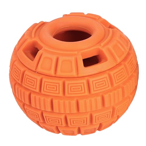 Duuclume Befüllbares Leckerli-Spielzeug für Hunde, Haustierspielzeug, Ball, langsamer Fütterung, Zahnreinigung und Training, Hunde-Leckerli-Ball, langlebig, füllbar, Kauspielzeug, gefrorene Fütterung Duuclume Befüllbares Leckerli-Spielzeug für Hunde, Haustierspielzeug, Ball, langsamer Fütterung, Zahnreinigung und Training, Hunde-Leckerli-Ball, langlebig, füllbar, Kauspielzeug, gefrorene Fütterung von Duuclume