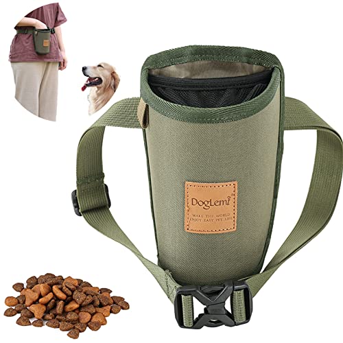 Duuclume Hunde-Leckerli-Trainingsbeutel 3 Arten zu tragen Elastisches auslaufsicheres Futter-Netz-Design Eingebauter Kotbeutel-Spender Verstellbare multifunktionale Schulter/Taillen Tasche(Armeegrün) Duuclume Hunde-Leckerli-Trainingsbeutel 3 Arten zu tragen Elastisches auslaufsicheres Futter-Netz-Design Eingebauter Kotbeutel-Spender Verstellbare multifunktionale Schulter/Taillen Tasche(Armeegrün) von Duuclume