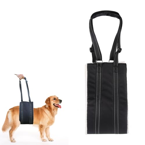 Duuclume Hunde Lift Geschirr, Tragbare Hundetuch für Rückenbeine, Hüftstützgeschirr für schwache Hinterbeine, verstellbares Hundetuch für Hunde Hebeunterstützung hilft Senioren, Verletzten, Duuclume Hunde Lift Geschirr, Tragbare Hundetuch für Rückenbeine, Hüftstützgeschirr für schwache Hinterbeine, verstellbares Hundetuch für Hunde Hebeunterstützung hilft Senioren, Verletzten, von Duuclume