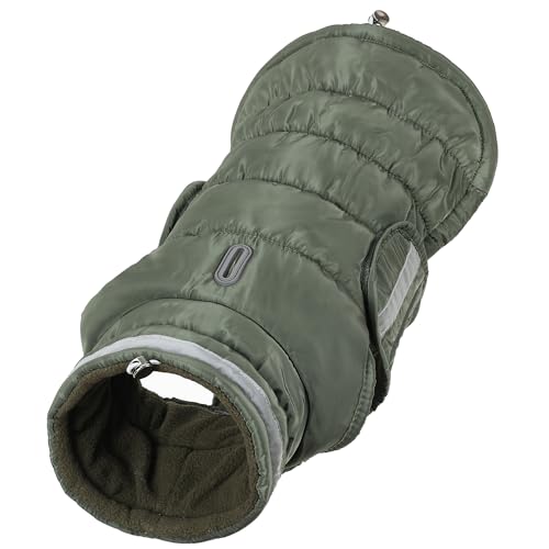 Duuclume Hundejacke, warmer Mantel für kaltes Wetter, Konservierung und wasserdichte Fleece-Hundeweste, verstellbarer Klettverschluss, Wärme-Schneeanzug, warme Hundejacke für kleine, mittelgroße und Duuclume Hundejacke, warmer Mantel für kaltes Wetter, Konservierung und wasserdichte Fleece-Hundeweste, verstellbarer Klettverschluss, Wärme-Schneeanzug, warme Hundejacke für kleine, mittelgroße und von Duuclume