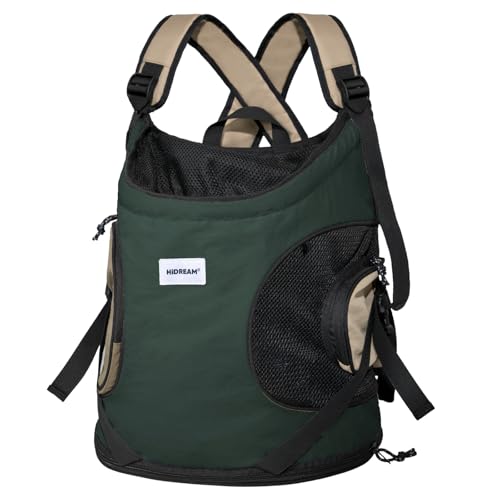 Duuclume Hundetragerucksack, verstellbare Brusttragetasche für Hunde und Katzen, bequemer Rucksack aus Segeltuch und Netzstoff, geeignet für bis zu 8,6 kg, Welpen, Katzen, Reisen, Wandern, Camping Duuclume Hundetragerucksack, verstellbare Brusttragetasche für Hunde und Katzen, bequemer Rucksack aus Segeltuch und Netzstoff, geeignet für bis zu 8,6 kg, Welpen, Katzen, Reisen, Wandern, Camping von Duuclume