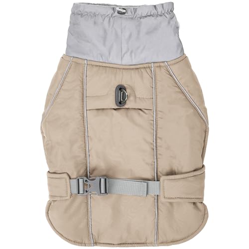 Duuclume Hundeweste, Jacke, Outdoor-Wintermantel, kaltes Wetter, warm, wind- und wasserdicht, Reißverschlussöffnung, verstellbarer Klettverschluss, atmungsaktiv, bequem, reflektierende Streifen Duuclume Hundeweste, Jacke, Outdoor-Wintermantel, kaltes Wetter, warm, wind- und wasserdicht, Reißverschlussöffnung, verstellbarer Klettverschluss, atmungsaktiv, bequem, reflektierende Streifen von Duuclume