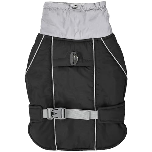 Duuclume Hundeweste, Jacke, Outdoor-Wintermantel, kaltes Wetter, warm, wind- und wasserdicht, Reißverschlussöffnung, verstellbarer Klettverschluss, atmungsaktiv, bequem, reflektierender Streifen für Duuclume Hundeweste, Jacke, Outdoor-Wintermantel, kaltes Wetter, warm, wind- und wasserdicht, Reißverschlussöffnung, verstellbarer Klettverschluss, atmungsaktiv, bequem, reflektierender Streifen für von Duuclume