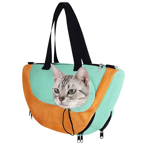 Duuclume Katzennetz-Badetasche/Katzenpflegetasche, Katzentragetasche und Dusche, 2-in-1, weiche Katzenrückhaltetasche mit verstellbarem Geschirr-Aufbewahrungstasche, geeignet für 2,3–5 kg Katzen, Duuclume Katzennetz-Badetasche/Katzenpflegetasche, Katzentragetasche und Dusche, 2-in-1, weiche Katzenrückhaltetasche mit verstellbarem Geschirr-Aufbewahrungstasche, geeignet für 2,3–5 kg Katzen, von Duuclume