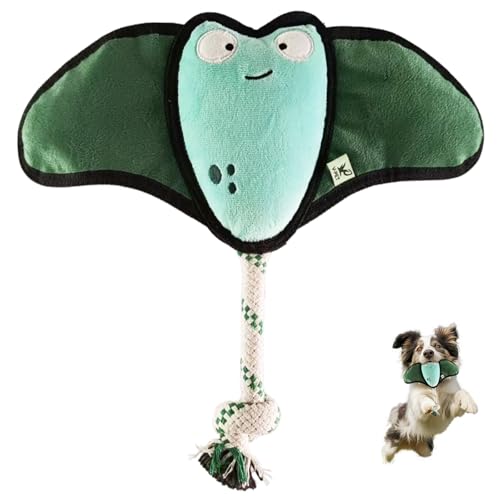 Duuclume Quietschendes Hundespielzeug mit Zugseil, interaktives Tauziehen, Plüschspielzeug mit Knisterpapier für aggressive Kauer für mittelgroße und große Hunde Duuclume Quietschendes Hundespielzeug mit Zugseil, interaktives Tauziehen, Plüschspielzeug mit Knisterpapier für aggressive Kauer für mittelgroße und große Hunde von Duuclume