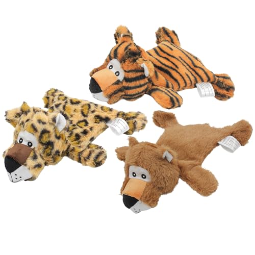 Duuclume Quietschspielzeug für Hunde, keine Füllung, Plüsch-Kauspielzeug, robust, langlebig, für Welpen, Zahnen, Kauen, interaktives Spielzeug für kleine, mittelgroße und große Rassen, um sie zu Duuclume Quietschspielzeug für Hunde, keine Füllung, Plüsch-Kauspielzeug, robust, langlebig, für Welpen, Zahnen, Kauen, interaktives Spielzeug für kleine, mittelgroße und große Rassen, um sie zu von Duuclume