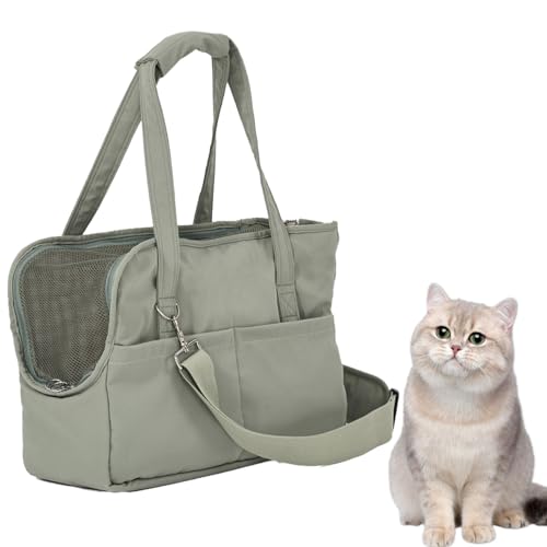 Duuclume Tragetasche für Hunde, Umhängetasche und Handtasche, weiche Seiten, mit Netzfenstern und großen Vordertaschen für 4,5 kg Welpen, 5,9 kg Kätzchen Duuclume Tragetasche für Hunde, Umhängetasche und Handtasche, weiche Seiten, mit Netzfenstern und großen Vordertaschen für 4,5 kg Welpen, 5,9 kg Kätzchen von Duuclume