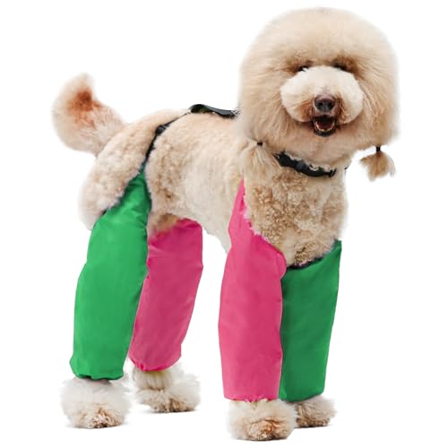 Duuclume Verstellbare Hunde-Leggings, wasserdichte Beinschutzhose für kleine, mittelgroße und große Rassen, Genesungsärmel für Hunde gegen Lecken, Pinkeln an regnerischen oder verschneiten Tagen, Duuclume Verstellbare Hunde-Leggings, wasserdichte Beinschutzhose für kleine, mittelgroße und große Rassen, Genesungsärmel für Hunde gegen Lecken, Pinkeln an regnerischen oder verschneiten Tagen, von Duuclume