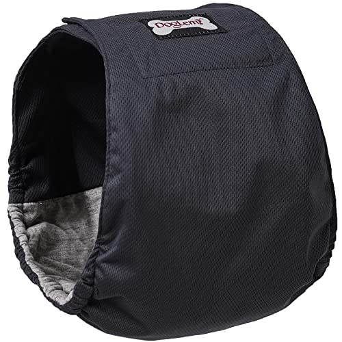 Duuclume Waschbares Bauchband für männliche Hunde, atmungsaktiv, saugfähig, wiederverwendbar, hochsaugfähig, Graphen, Wickelwindeln für Rüden, für Hundetraining, Inkontinenzmarkierung (Schwarz, XS) Duuclume Waschbares Bauchband für männliche Hunde, atmungsaktiv, saugfähig, wiederverwendbar, hochsaugfähig, Graphen, Wickelwindeln für Rüden, für Hundetraining, Inkontinenzmarkierung (Schwarz, XS) von Duuclume