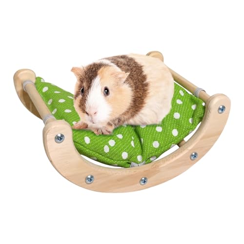 Duvcoywae Hamster Hängematte - Multifunktionaler Schaukelstuhl - Wiederverwendbarer Kleintierkorb, Tragbares Haustierzubehör Für Bartagame, Chinchilla Und Kaninchen von Duvcoywae