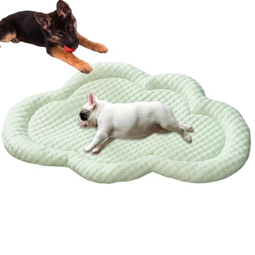 Duvcoywae Kühlung Hundebett, Hund Cool Matte,Ice PAD süße Hundekühlung Wolkenform Matte | Schlafende Zwingermatratze weich für Haustierhauszubehör für den Gebrauch im Freien im Freien für Katze, von Duvcoywae