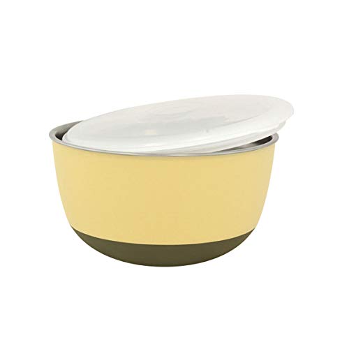 DUVO 7561203 Futterspender aus Stahl mit Deckel 22,5 cm, 2900 ml, Gelb DUVO 7561203 Futterspender aus Stahl mit Deckel 22,5 cm, 2900 ml, Gelb von Duvo+