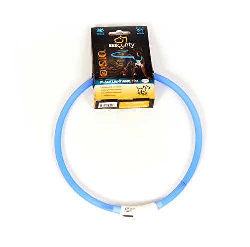 Duvo+ 1270003 Ring Flash Leuchtring USB Silicone, blau von Duvo+