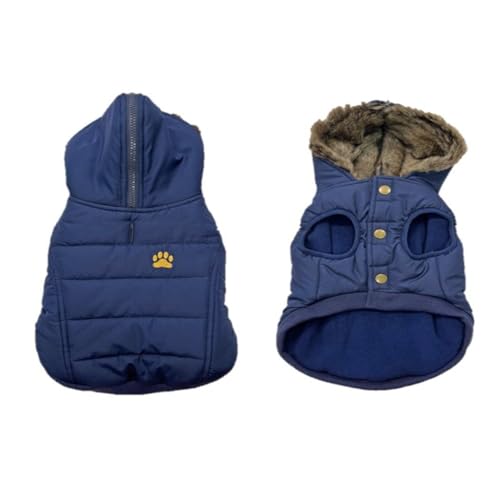 Duvo+ Hundemantel Puffer Blau M - 50CM von Duvo+