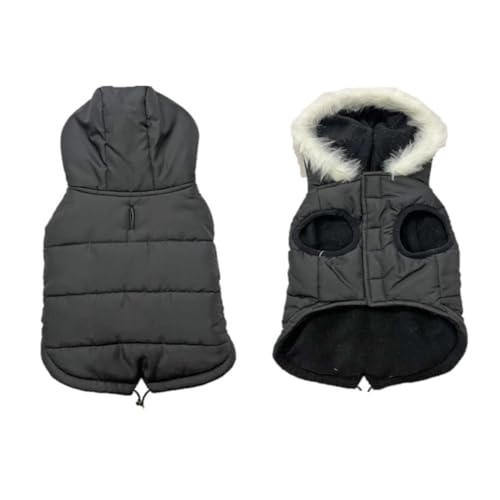 Duvo+ Hundemantel Puffer Eskimo Schwarz M - 50CM von Duvo+