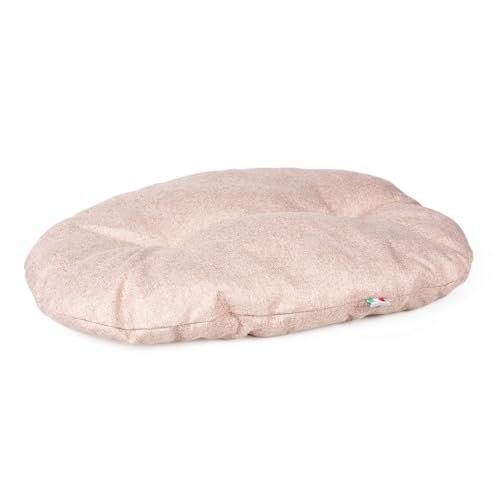 Duvo+ Oval Kissen Steppung Royal Pink XL - 105x70x12cm von Duvo+