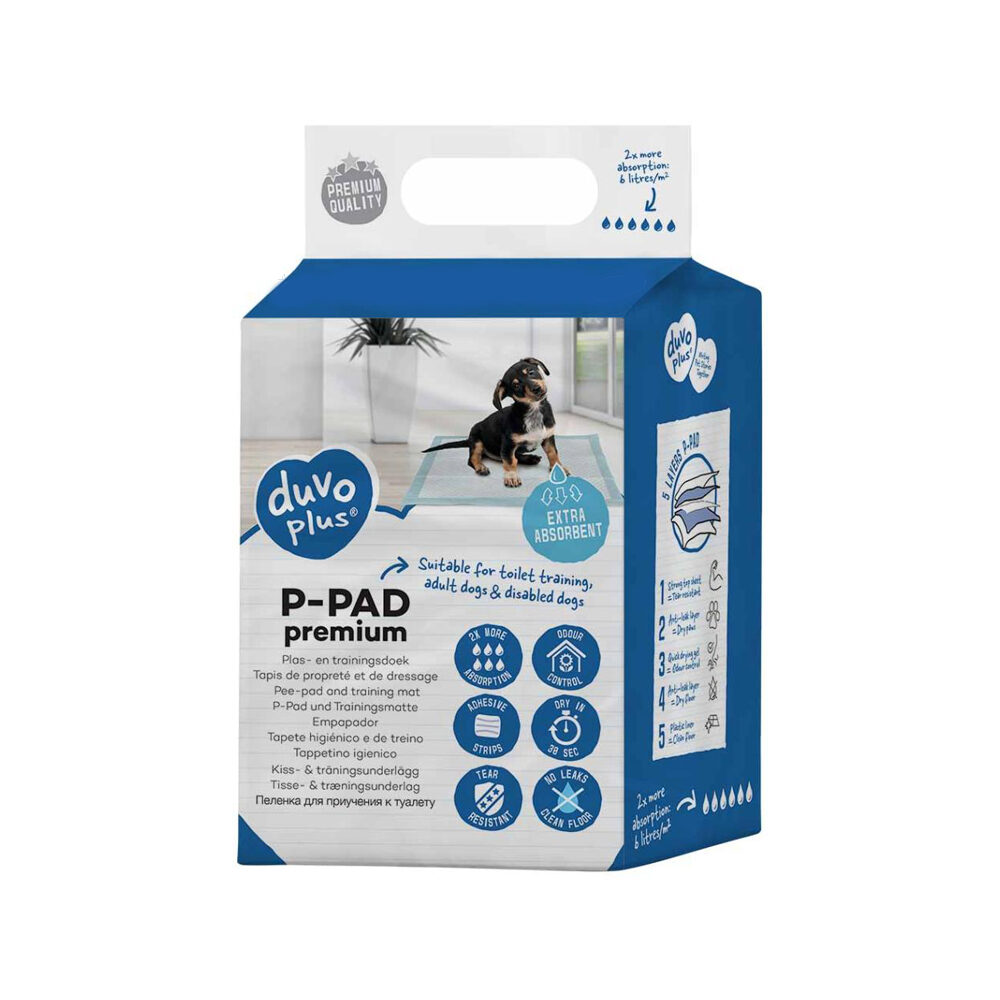 Duvo+ P-Pad Premium - L - 50st - 45 x 60 cm Duvo+ P-Pad Premium - L - 50st - 45 x 60 cm von Duvo+