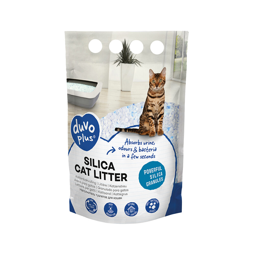 Duvo+ Premium Silica Katzenstreu - 5 Liter Duvo+ Premium Silica Katzenstreu - 5 Liter von Duvo+