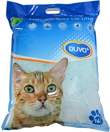 Duvo+ Silica Premium - Kattenbakvulling - 2 x 16 l per 2 stuks von Duvo+