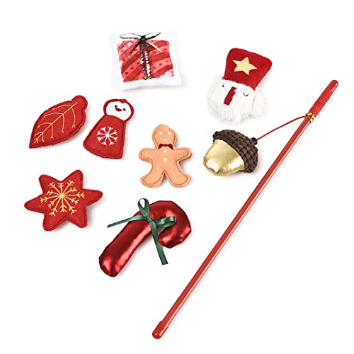 Duvo+ Weihnachts-Geschenkbox für Katzen, mehrfarbig, 40 x 6 cm, 8 Stück Duvo+ Weihnachts-Geschenkbox für Katzen, mehrfarbig, 40 x 6 cm, 8 Stück von Duvo+