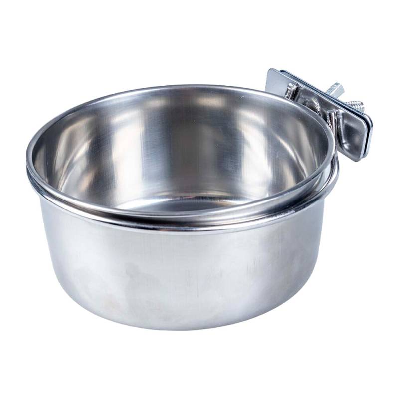 Duvoplus Fressnapf für Vögel aus Inox + 1 Schraube - M Duvoplus Fressnapf für Vögel aus Inox + 1 Schraube - M von Duvo+