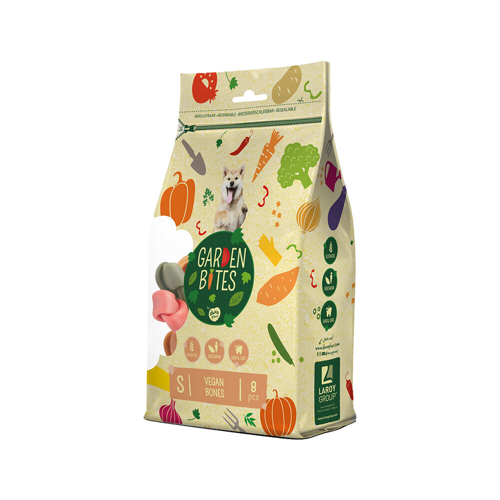 Garden Bites Vegan Bones - 11 cm - 8 Stück von Duvo+