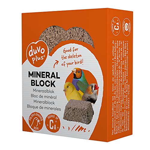 80g Mineralblock für Käfig & Volierenvögel - Wellensittiche, Finken, Kanarienvögel 80g Mineralblock für Käfig & Volierenvögel - Wellensittiche, Finken, Kanarienvögel von Duvoplus