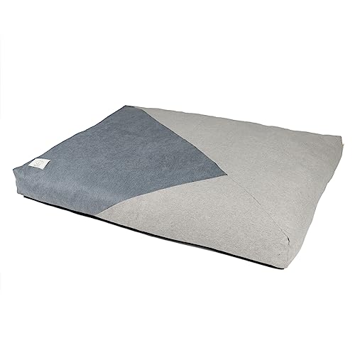 duvoplus D&D Home, Hundekissen Maddy M, 90 x 65 x 11 cm, Blau/Grau, Memory-Schaum, super komfortabel, waschbar, mit Rutschfester Unterseite, gewebtes Innen- und Außenkissen duvoplus D&D Home, Hundekissen Maddy M, 90 x 65 x 11 cm, Blau/Grau, Memory-Schaum, super komfortabel, waschbar, mit Rutschfester Unterseite, gewebtes Innen- und Außenkissen von duvoplus