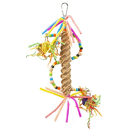 Duvoplus, Anhänger Spirale, bunt, aus Stroh, 25,5 x 12,7 x 3,3 cm, Mehrfarbig, Vögel, Mehrfarbig Duvoplus, Anhänger Spirale, bunt, aus Stroh, 25,5 x 12,7 x 3,3 cm, Mehrfarbig, Vögel, Mehrfarbig von Duvoplus