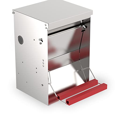 Duvoplus, Futterhaus, automatisch, verzinkt, 6 kg, 6 kg, Vögel, Huhn Duvoplus, Futterhaus, automatisch, verzinkt, 6 kg, 6 kg, Vögel, Huhn von Duvoplus