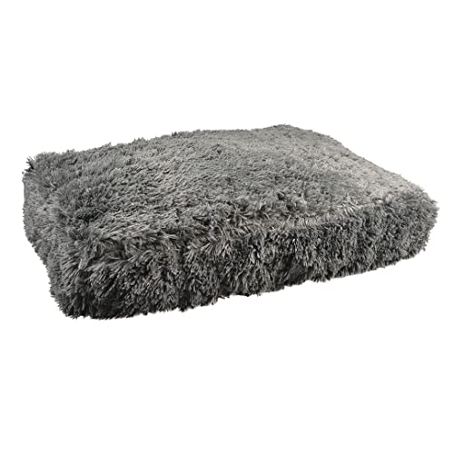 Duvoplus, Rechteckiges Kissen, extra weich, XL, 116 x 84 x 21 cm, Dunkelgrau, weiches Kissen mit langem Flor, weich und bequem, 100% Polyester, waschbar bei 30 °C Duvoplus, Rechteckiges Kissen, extra weich, XL, 116 x 84 x 21 cm, Dunkelgrau, weiches Kissen mit langem Flor, weich und bequem, 100% Polyester, waschbar bei 30 °C von Duvoplus