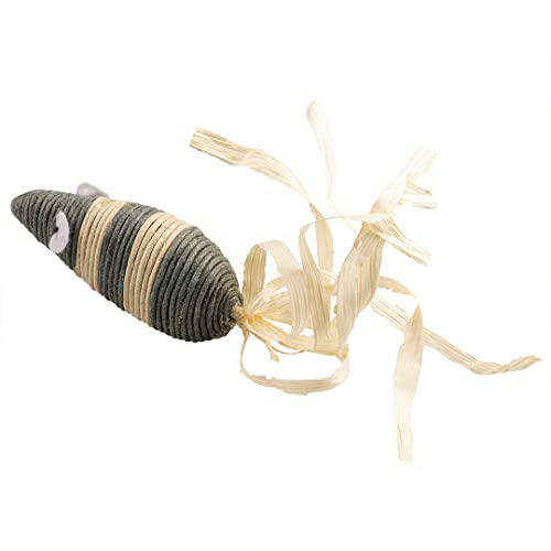 Duvoplus, Rope Große Maus & Fice Mais, 20 x 3,7 x 3,5 cm, Grau, Spielzeug, Grau, Katze Duvoplus, Rope Große Maus & Fice Mais, 20 x 3,7 x 3,5 cm, Grau, Spielzeug, Grau, Katze von Duvoplus