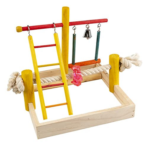 duvoplus, Spielfeld Pino 22,5 x 22,5 x 20 cm, Mehrfarbig, Vögel, Mehrfarbig von Duvoplus