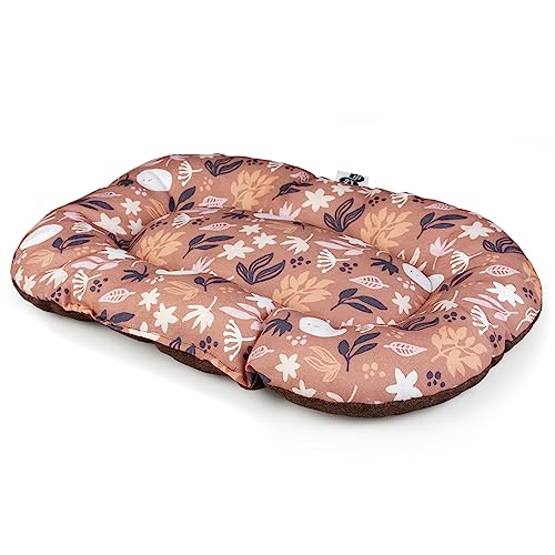 duvoplus Kissen, oval, genäht, 100 x 66 x 10 cm, Braun von duvoplus