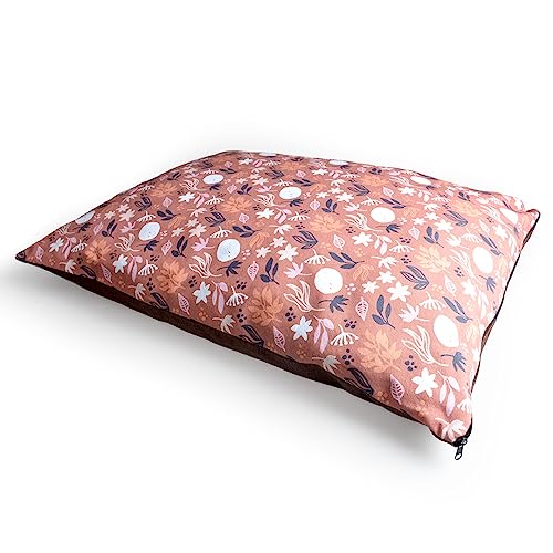Duvoplus Kissen mit Reißverschluss, 80 x 60 x 14 cm, Braun Duvoplus Kissen mit Reißverschluss, 80 x 60 x 14 cm, Braun von Duvoplus