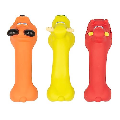 Duvoplus Latex Squawky Knochen Tiere Sortiert 18 cm von Duvoplus