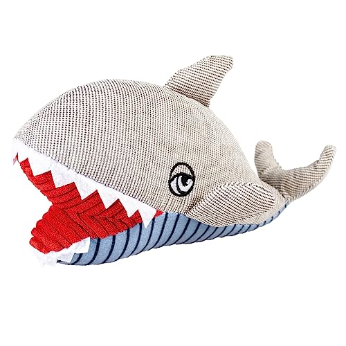 Duvoplus Plüsch-Wal Jaw S – 22 x 7 x 7 cm, Grau Duvoplus Plüsch-Wal Jaw S – 22 x 7 x 7 cm, Grau von Duvoplus