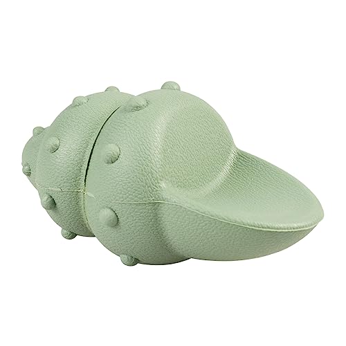 duvoplus Spender für Muscheln, Gummi, 7,5 x 7,5 x 14,5 cm, Grün duvoplus Spender für Muscheln, Gummi, 7,5 x 7,5 x 14,5 cm, Grün von Duvoplus